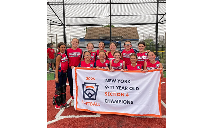 Softball 11U Section Champions 2025